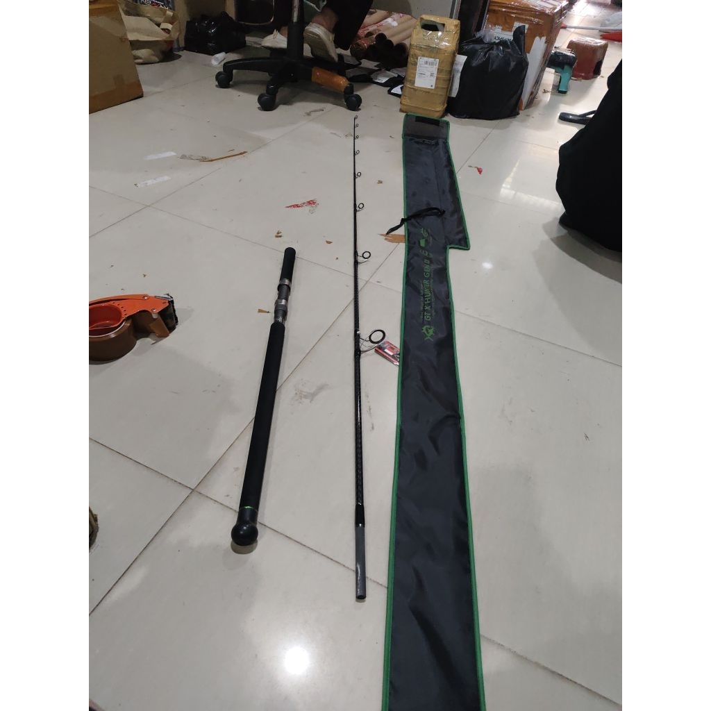 joran popping getsu gt x hunter gen 2 fuji alconet 802 240 cm kevlar