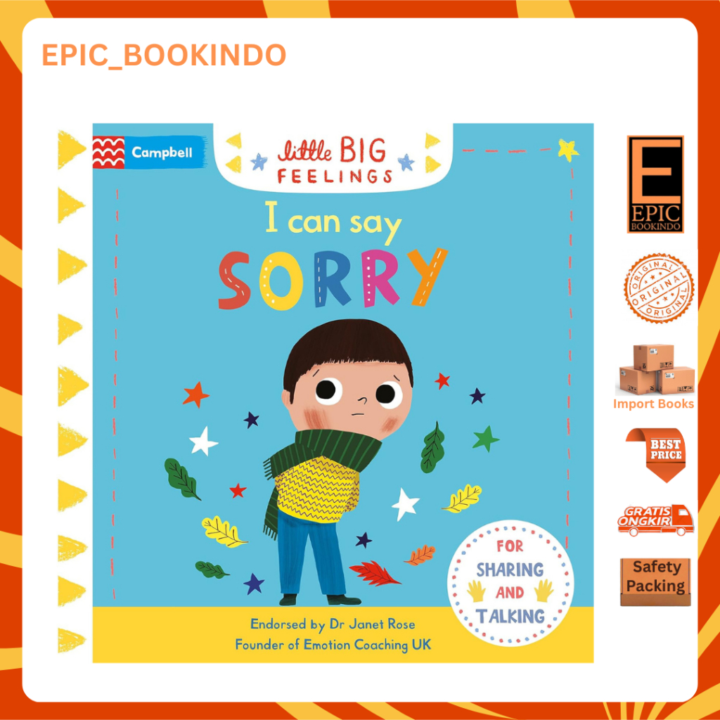 I Can Say Sorry - ISBN 9781529060713