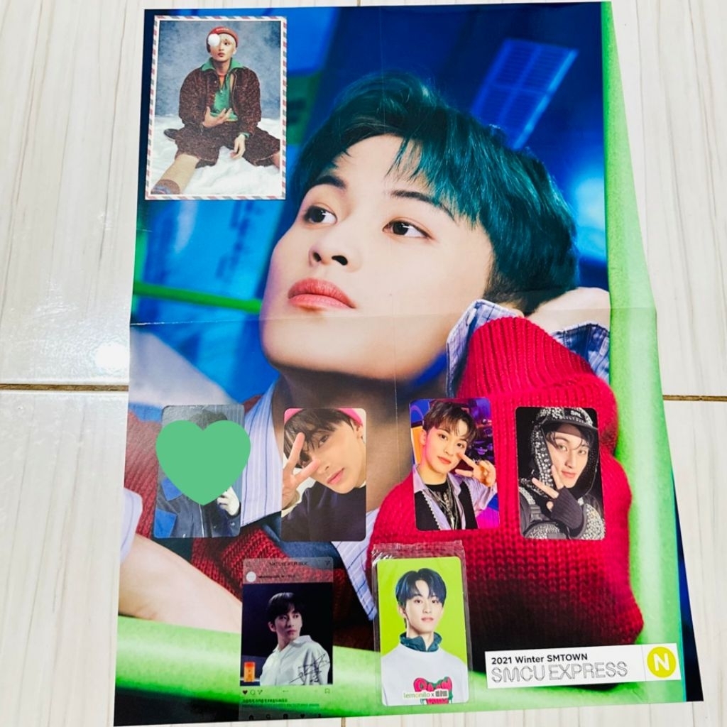 Mark Lee PC Photocard Postcard Folded Poster NCT NCT127