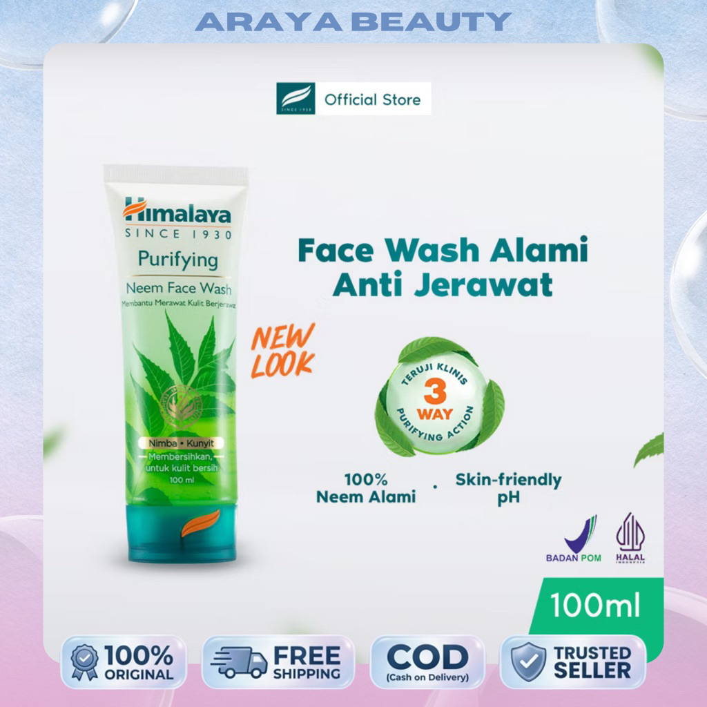 HIMALAYA Purifying Neem Facewash 50 & 100 ml
