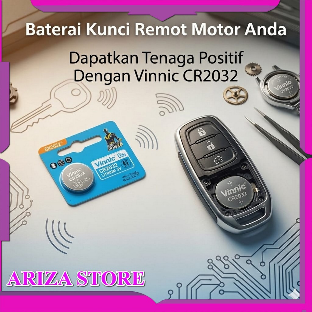 Baterai Remot Motor Vario 150 160 PCX 150 160 ADV 150 160 New Vario 125 Scoopy Batre Remot Keyless V
