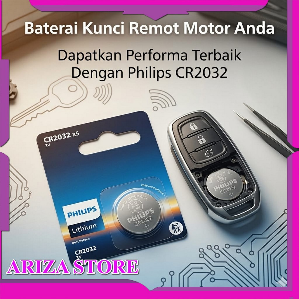 Premium Baterai Remot Motor Vario 150 160 PCX 150 160 ADV 150 160 New Vario 125 Scoopy Batre Remot K