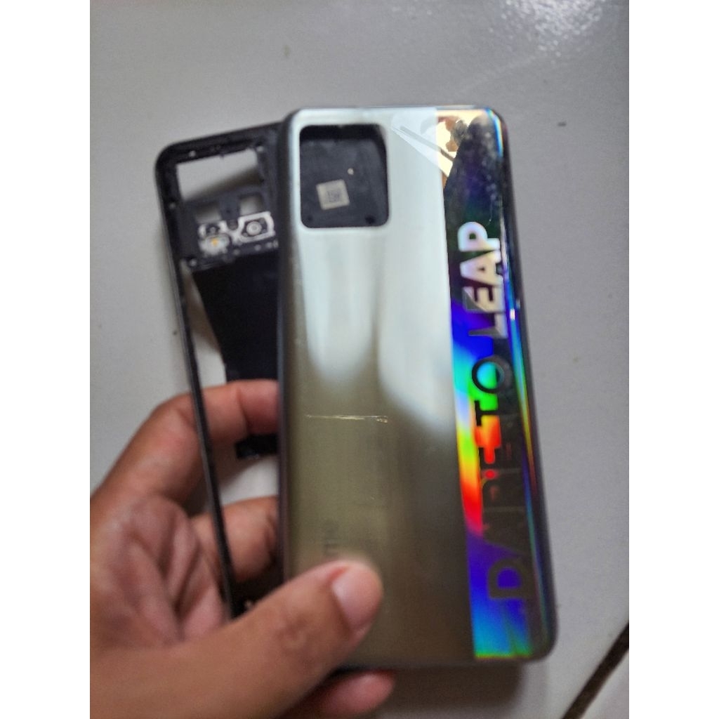 BEZZEL TULANG TENGAH BACKDOOR + NFC REALME 8 4G REALME 8 PRO ORI COPOTAN