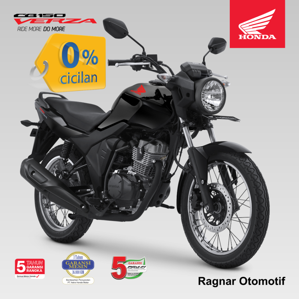 Sepeda Motor Honda CB150 Verza Baru New Asli Original 100%