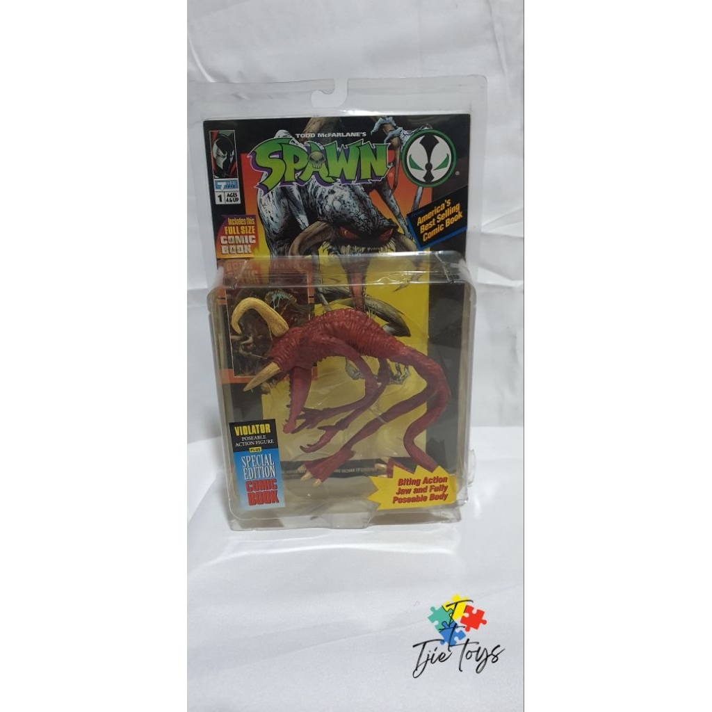 tod mcfarlane spawnViolator Figure RED