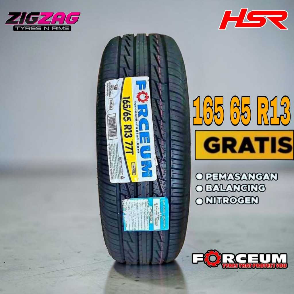 Ban Mobil Karimun Ring 13 Ukuran 165 65 R13 Forceum Trideka Tubles -Ban 165/65R13