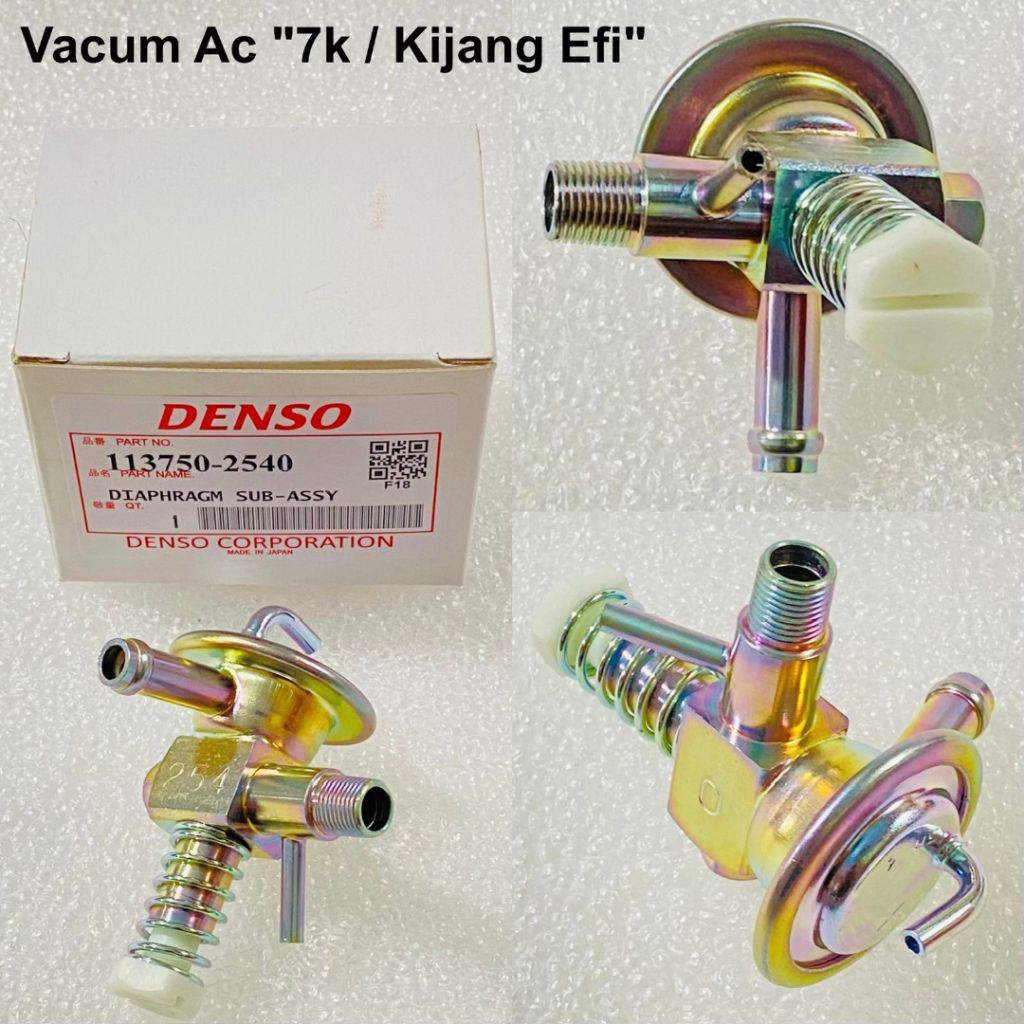 VACUM AC MEMBRAN VACUM AC TOYOTA KIJANG 7K KAPSUL EFI INJEKSI ORI DENSO BERGRANSI
