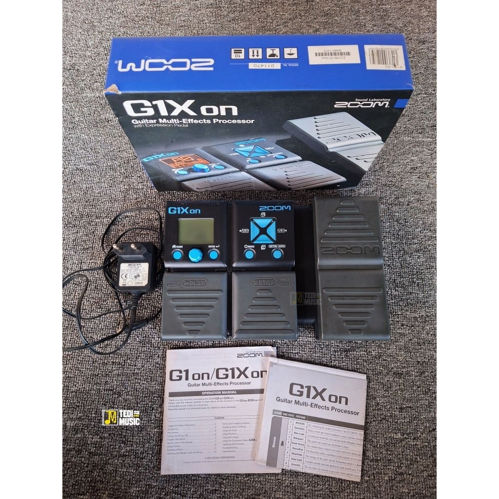 Zoom G1xon - Efek gitar Zoom g1xon second