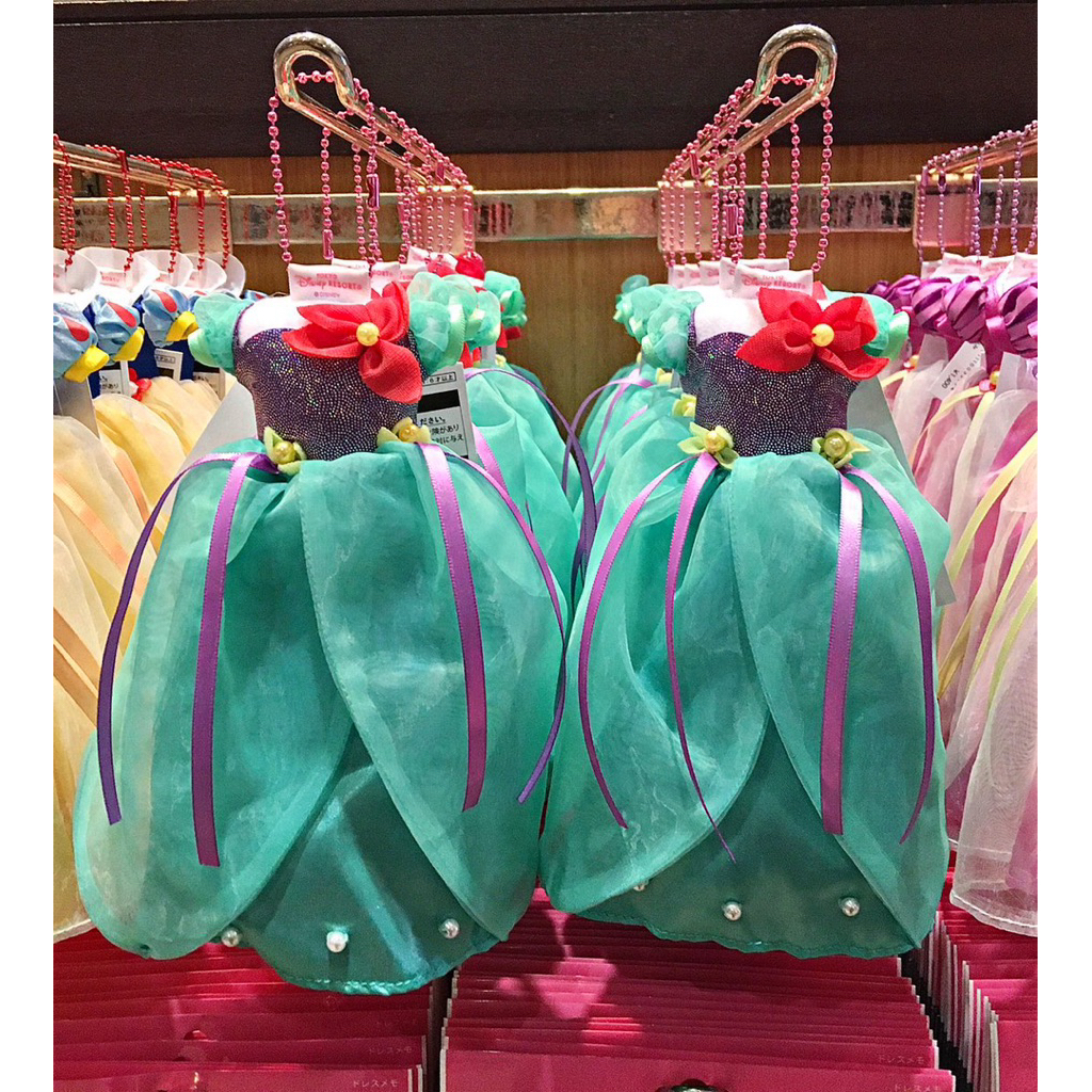 (TOKYO DISNEY RESORT) Pouch Baju Ariel Dompet coin Little Mermaid Disney Ariel