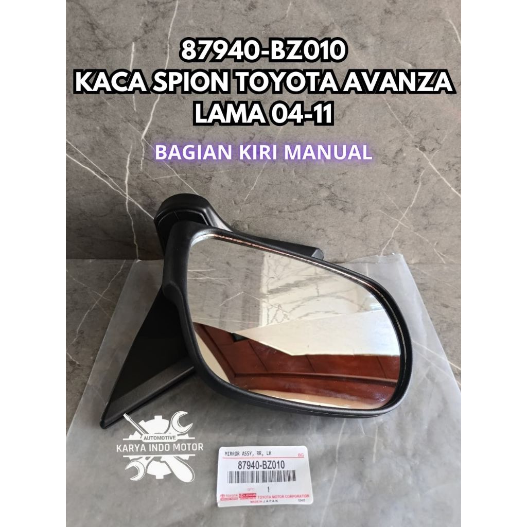 SPION MOBIL AVANZA / XENIA OLD 2004-2011 - MANUAL (KIRI) ORIGINAL 87940-BZ010