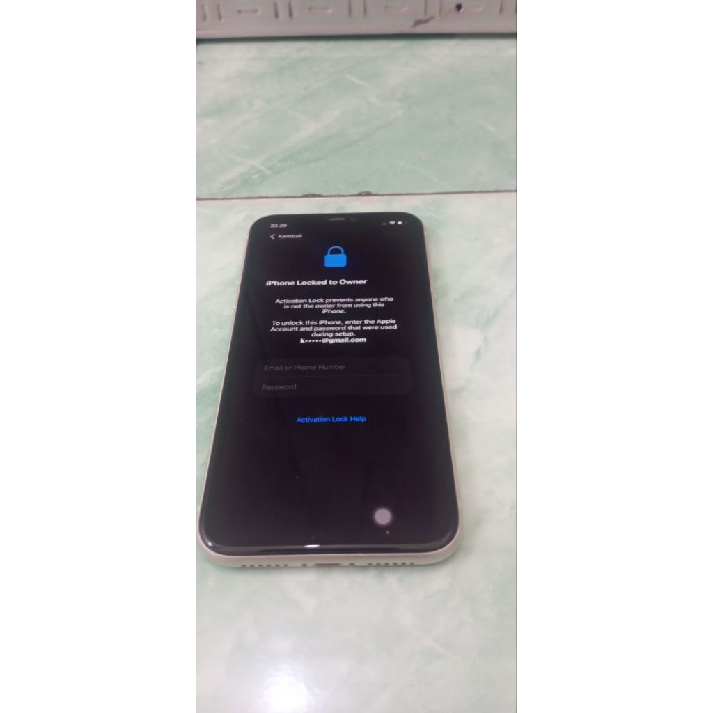 IPHONE 1164 GB KONDISI Lock Icloud