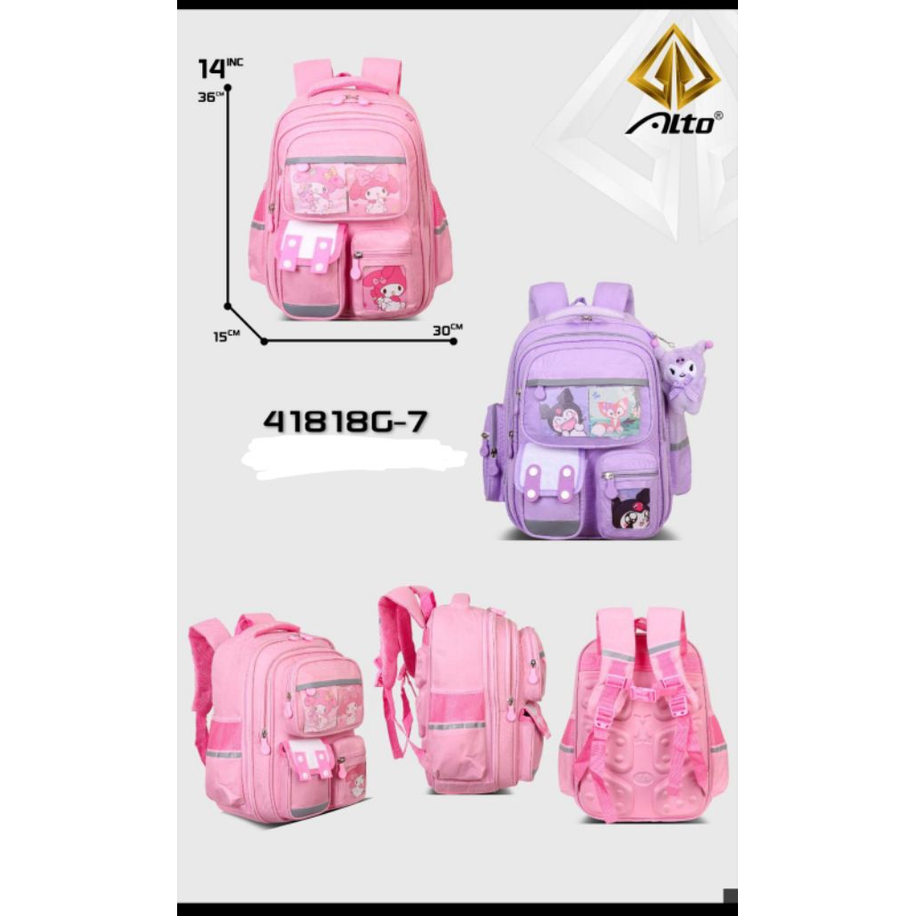 TAS SEKOLAH RANSEL ALTO CEWEK TERBARU