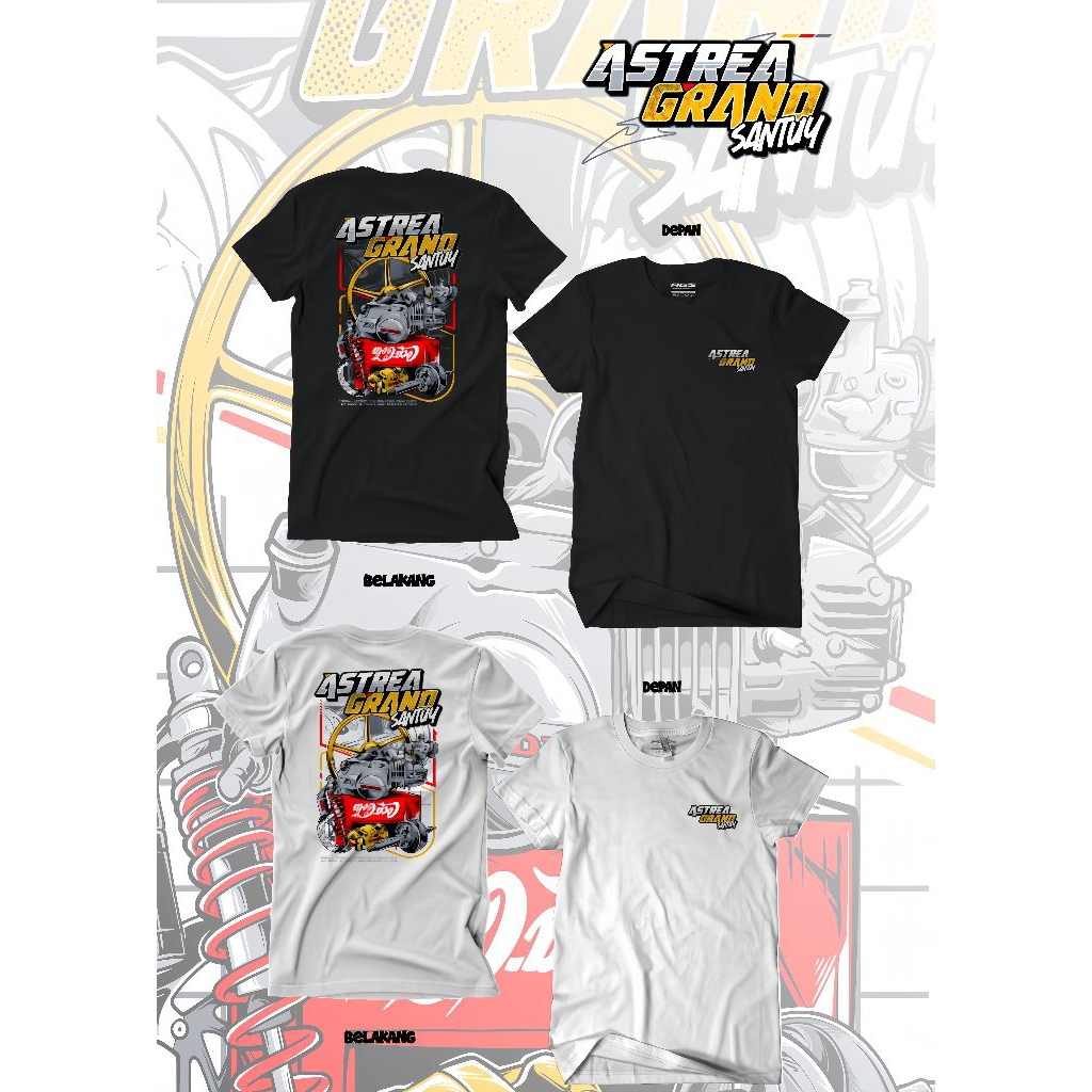 ORIGINAL KAOS ASTREA GRAND SANTUY volt. 3