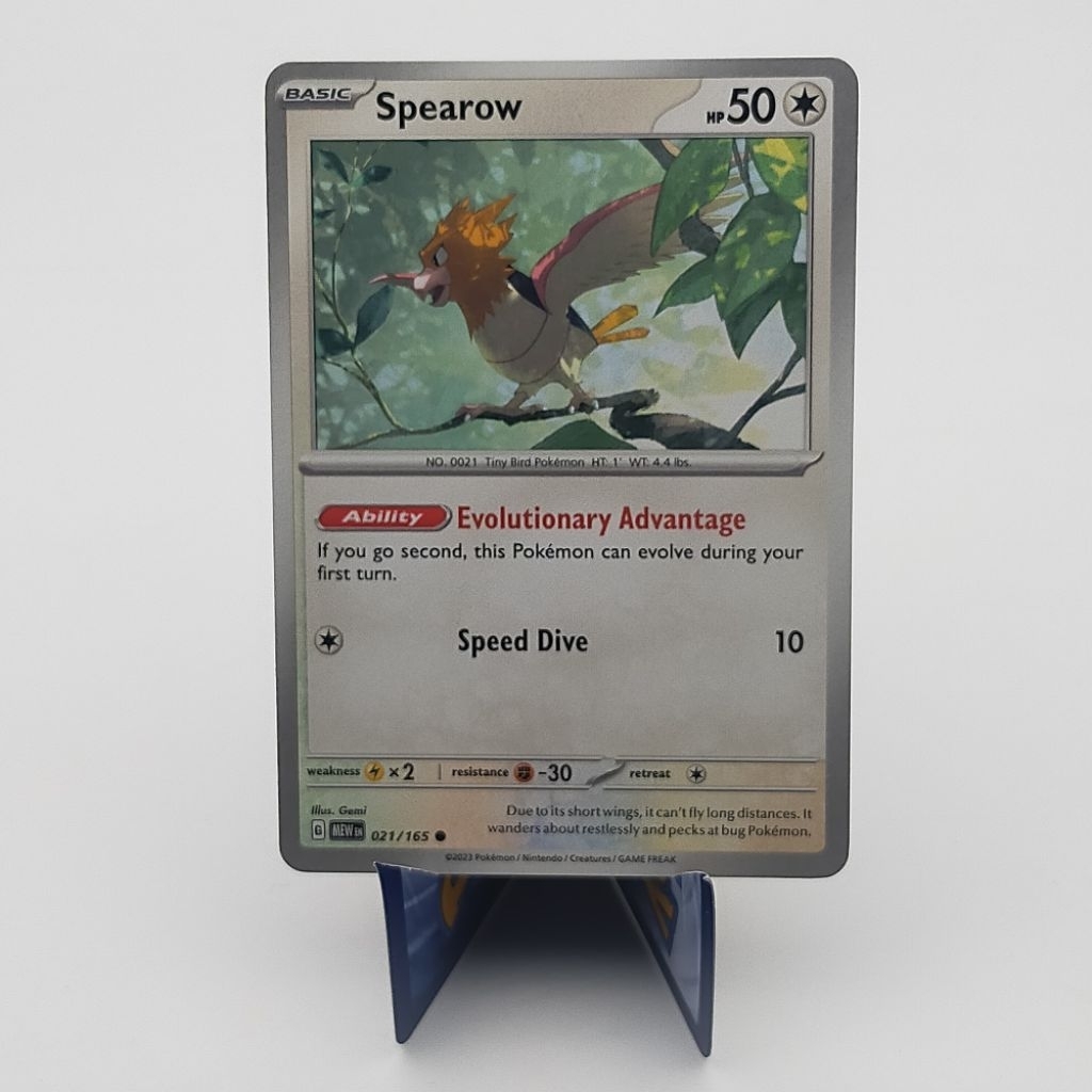 Kartu TCG Pokemon EN Original Spearow MEW 021/165