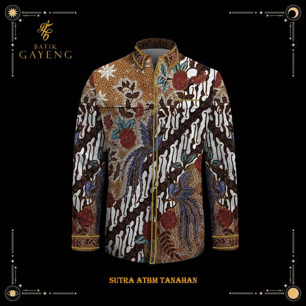 Kain batik tulis sutra ATBM tanahan