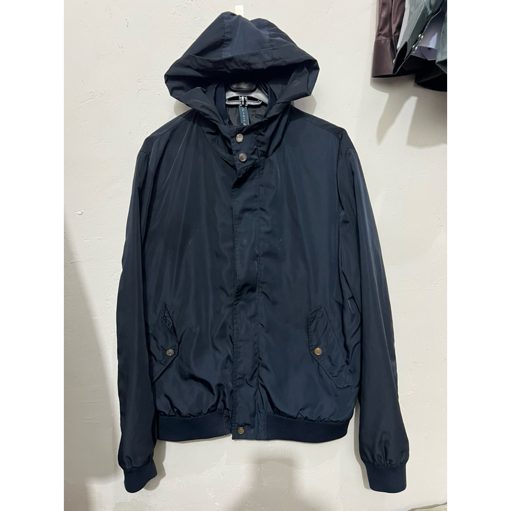 JAKET HOODIE ZIPPER ZARA MAN