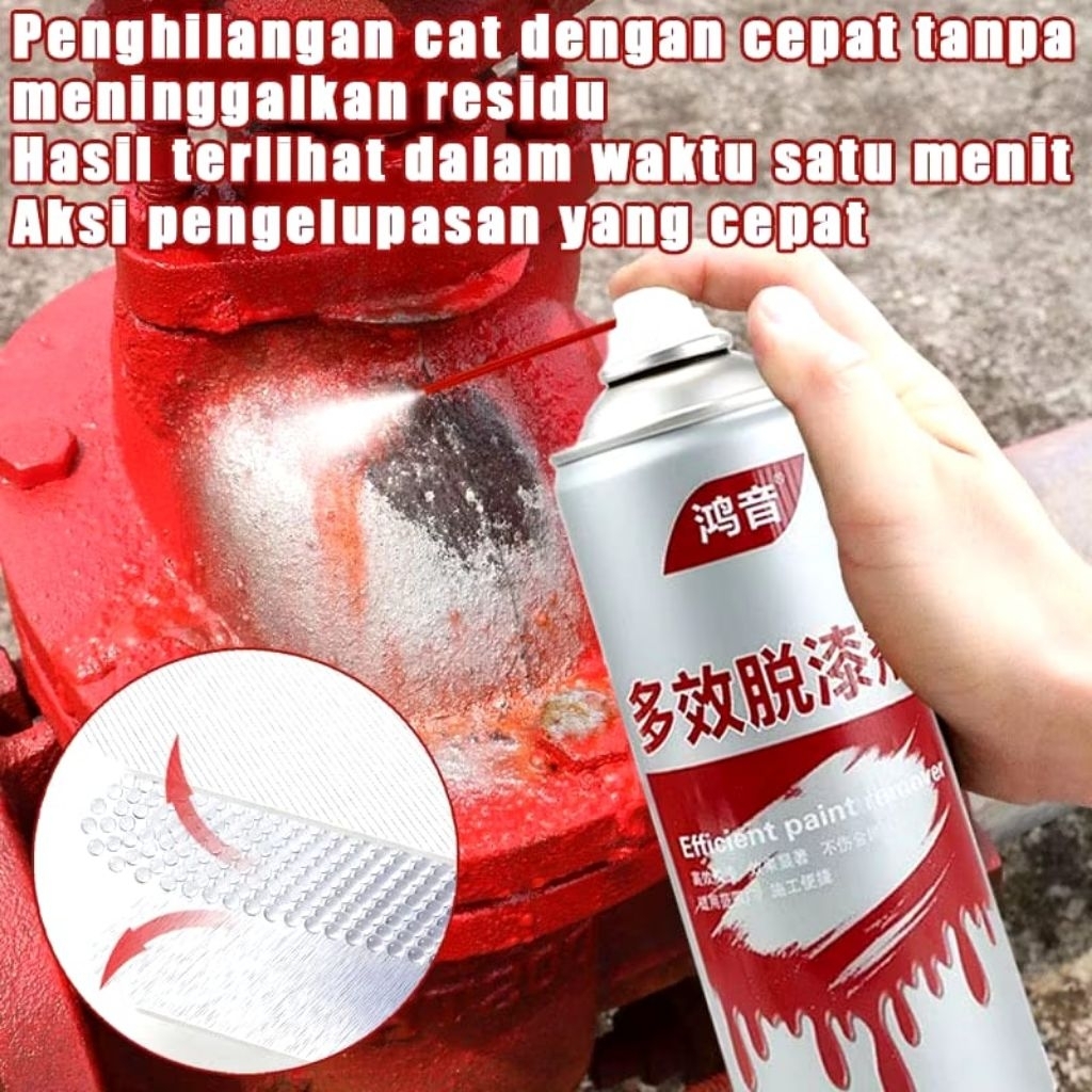 Remover Perontok  Penghilang Cat Paint Besi  Remover / Semprotan Penghilang Cat