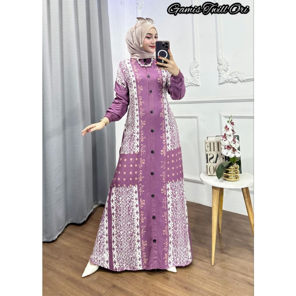 SVK 02 KANCING-GAMIS TWILL KANCING LD 96-135 | GAMIS TWILL PEKALONGAN | GAMIS TWILL KANCING TERBARU