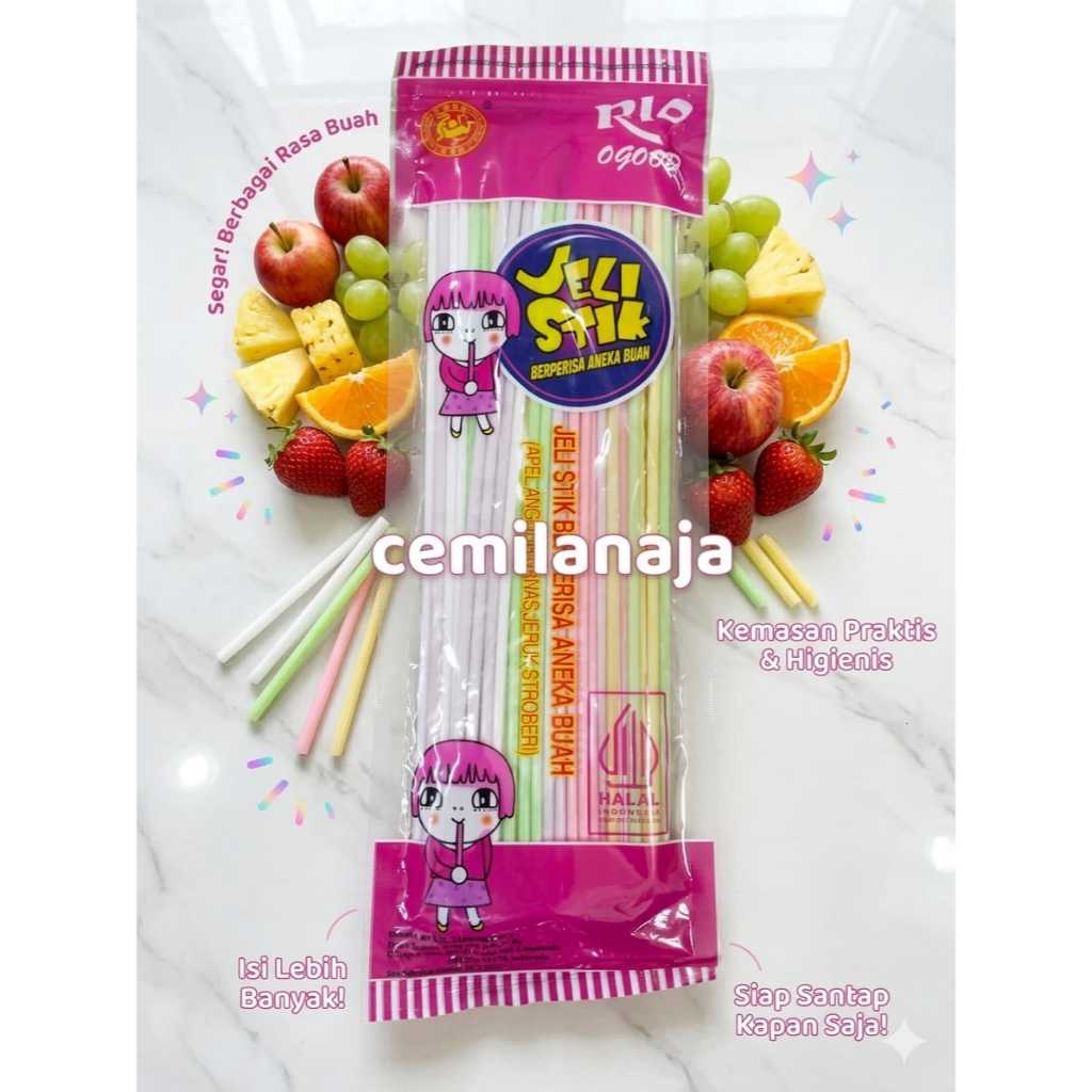 JARANG ADA PERMEN JADUL JELI STIK RASA ANEKA BUAH PERMEN SERBUK DALAM SEDOTAN MURAH JAJANAN JADUL