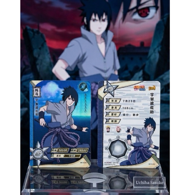 Card TCG Naruto | Uchiha Sasuke [R]