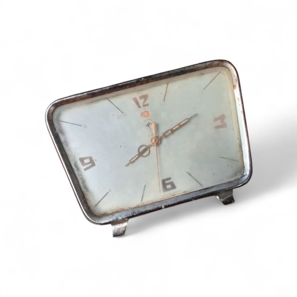 jam meja transistor polaris 80s
