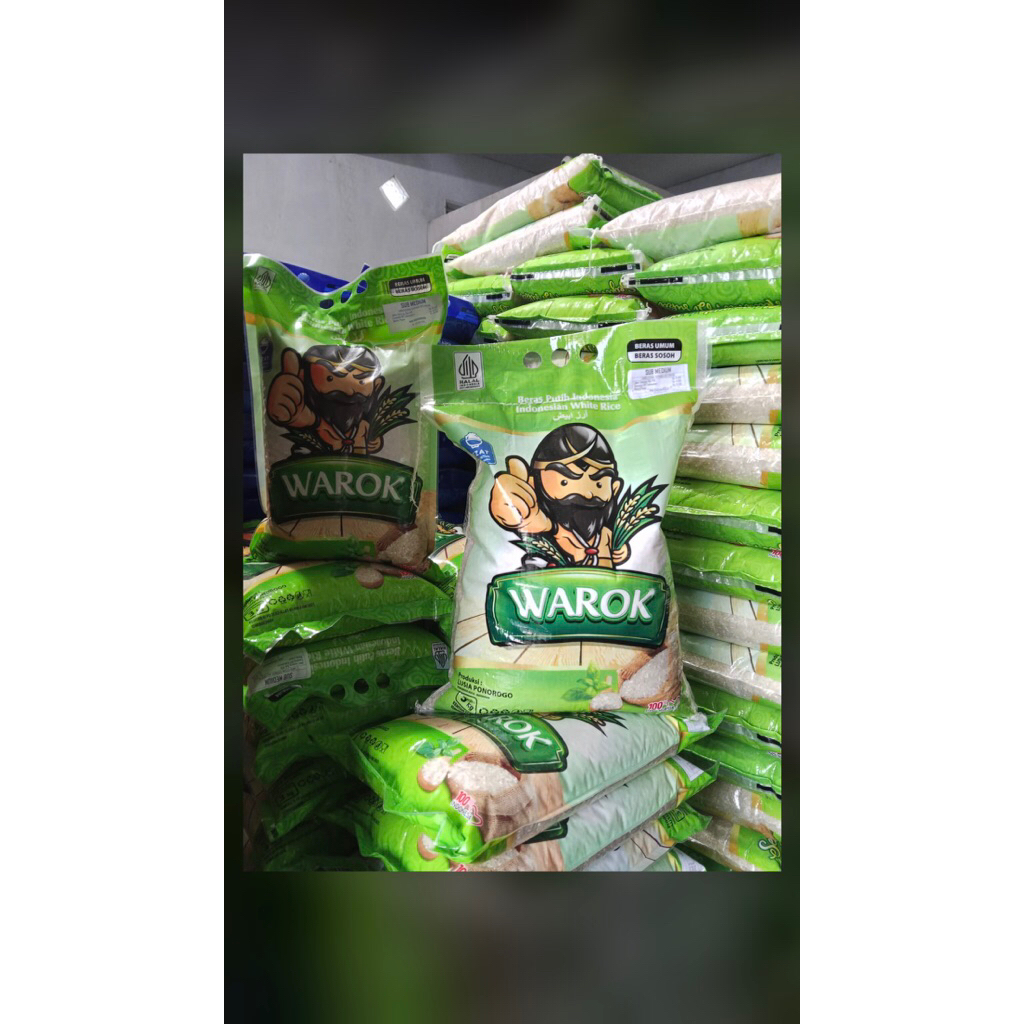 Beras warok Hijau 5 kg