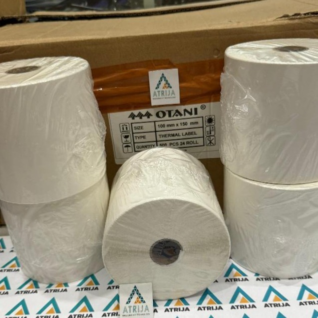Label Sticker Thermal OTANI 100x150 isi 500 pcs Sticker Resi JNE JNT CARGO SICEPAT ANTARAJA