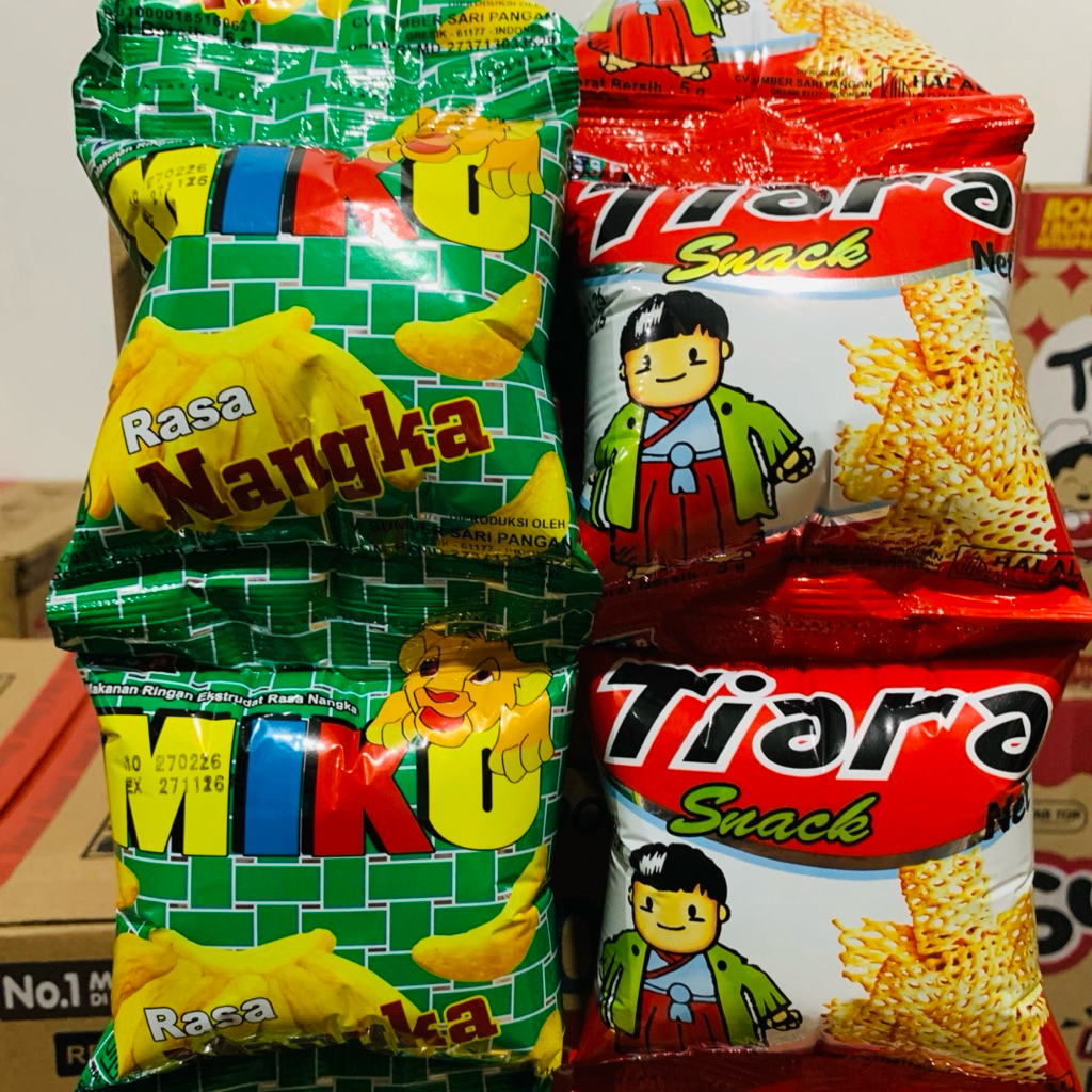 Snack Renceng Jadul Miko Rasa Nangka & Tiara