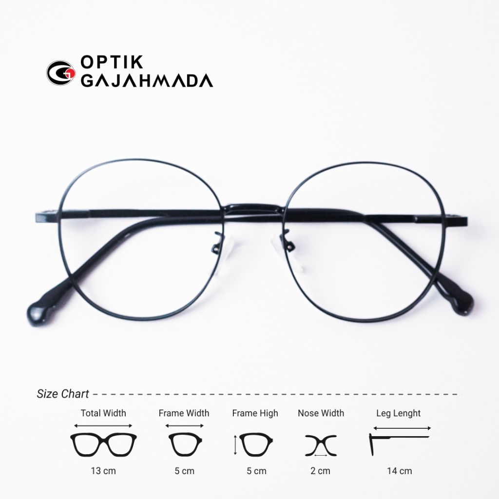 GAJAHMADA - KACAMATA FRAME RYUUJI - 6033