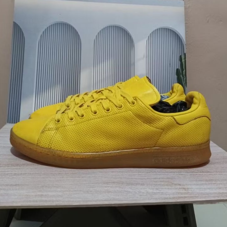Adidas Stan Smith Yellow Size 45 Second Condition