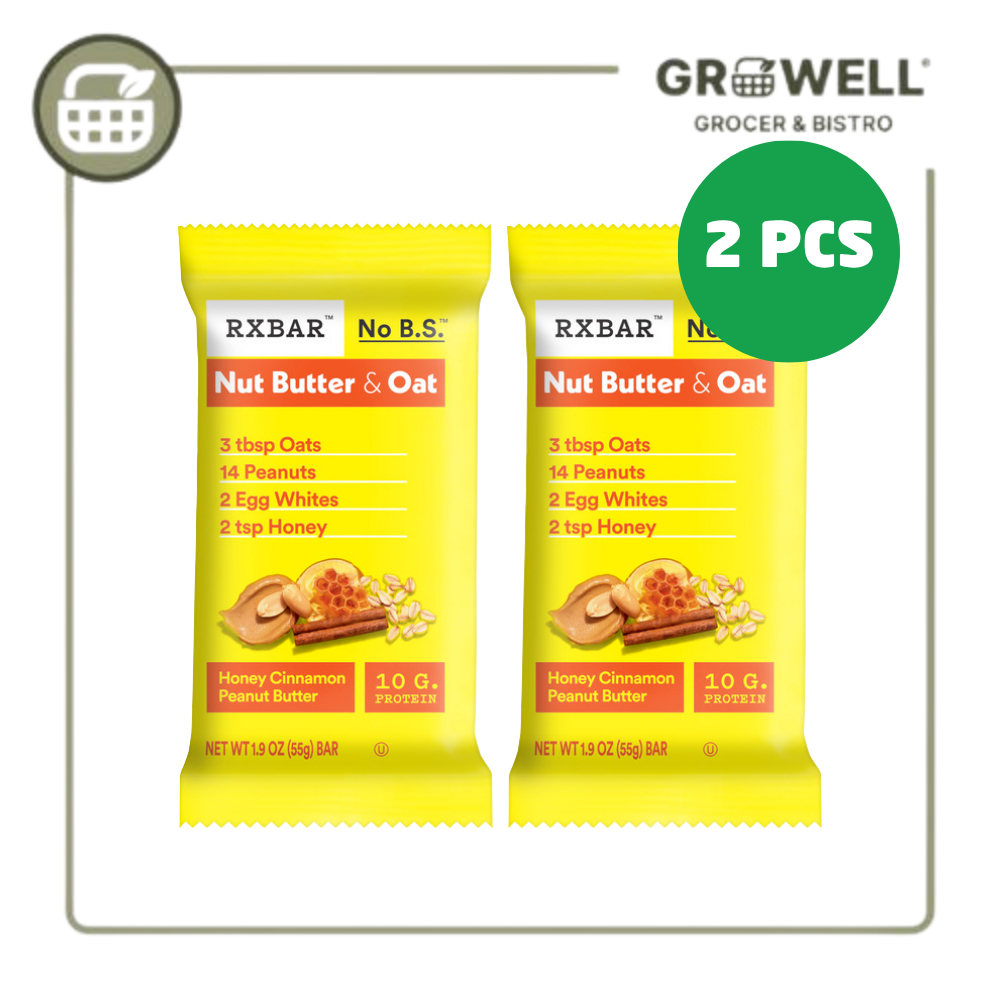 RXBAR NUT BUTTER & OAT PROTEIN BAR 52GR 2 PCS