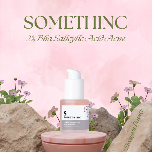 BHA 2% Salicylic Acid Acne Treatment - Serum somethinc Usir Jerawat Mendem & Serum Jerawat Aktif