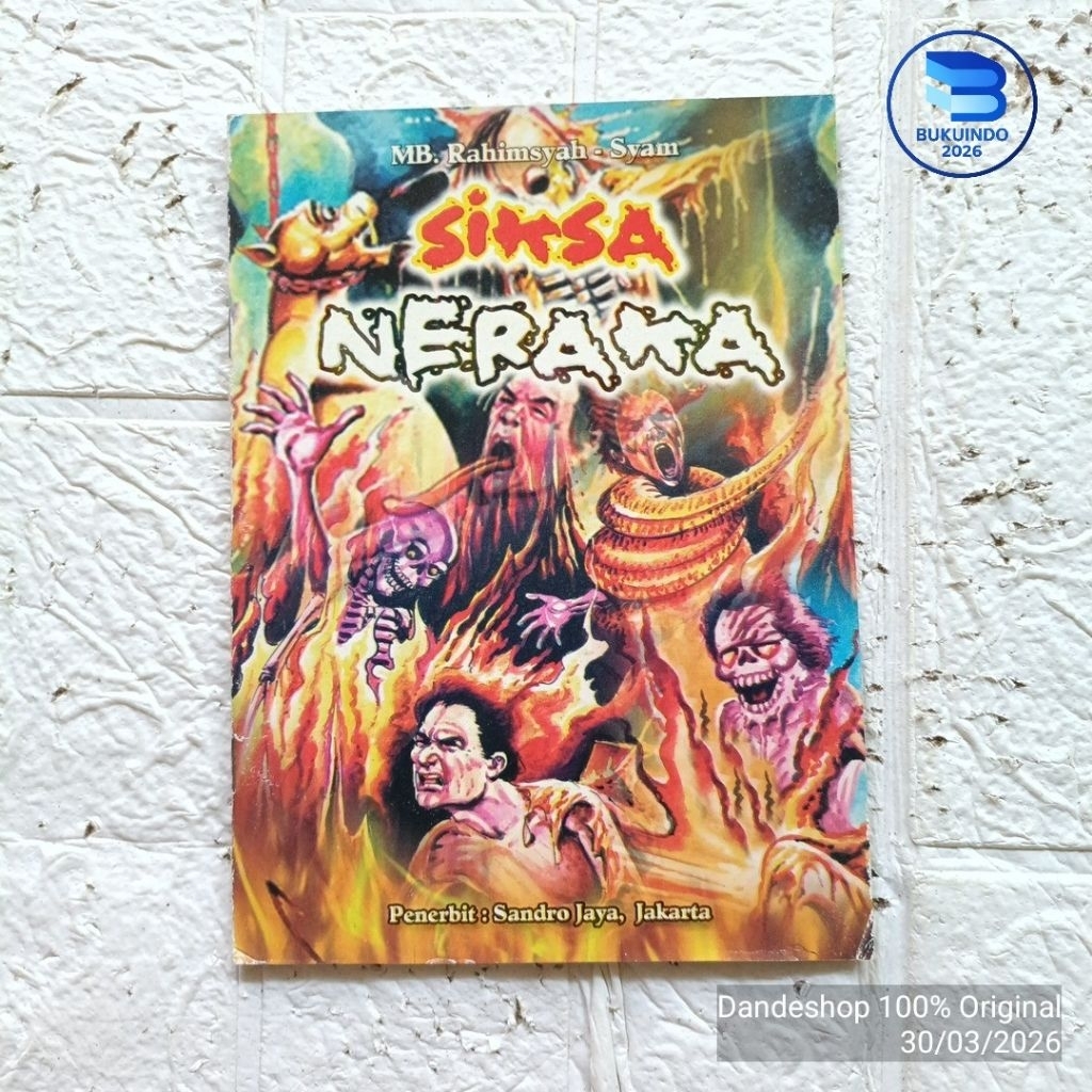 Siksa Neraka - Komik oleh MB Rahimsyah, Syam Penerbit Pustaka Sandro Jaya