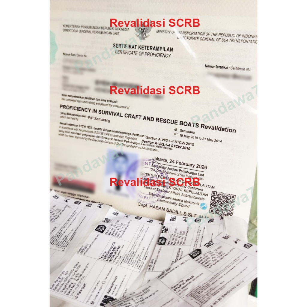 revalidasi I Dokumen Pelaut I Revalidasi SCRB