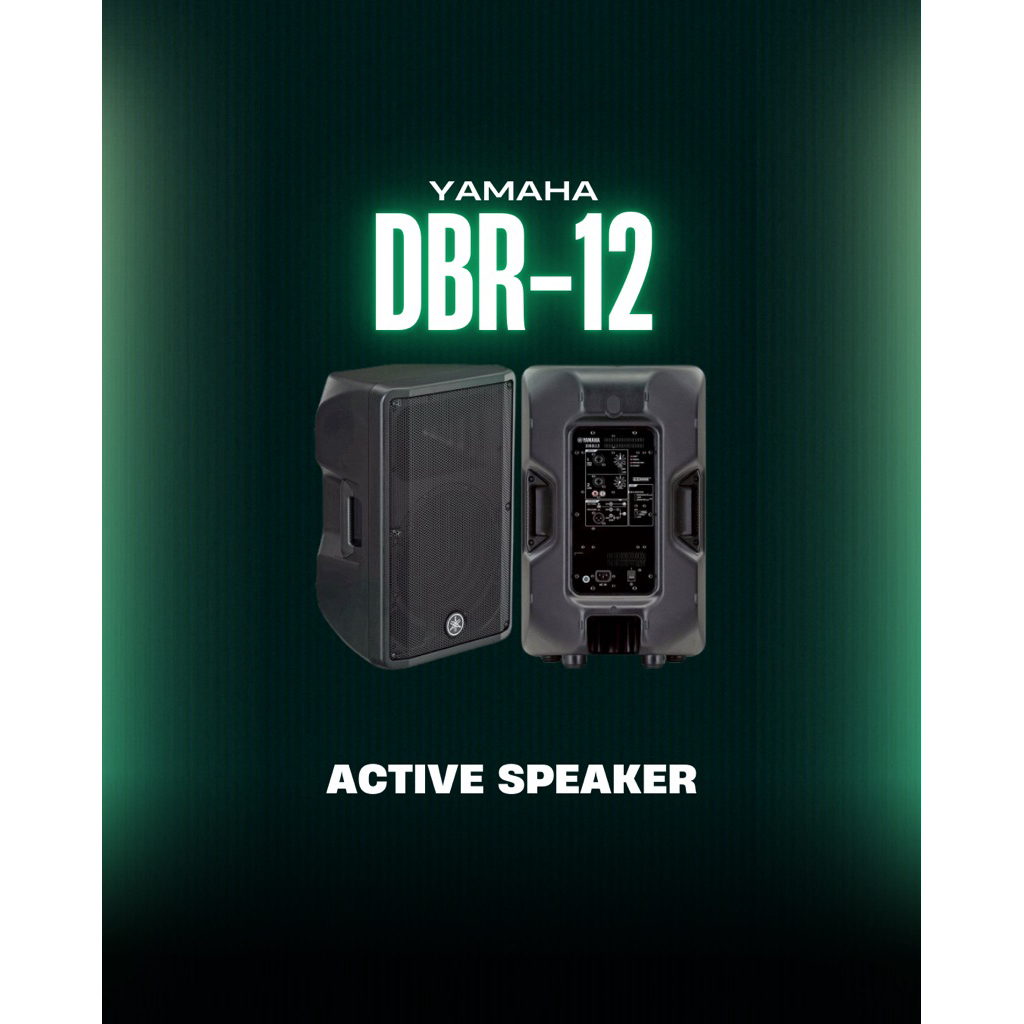 Speaker Aktif Yamaha DBR12 12 Inch 1000 Watt Powered Speaker Original