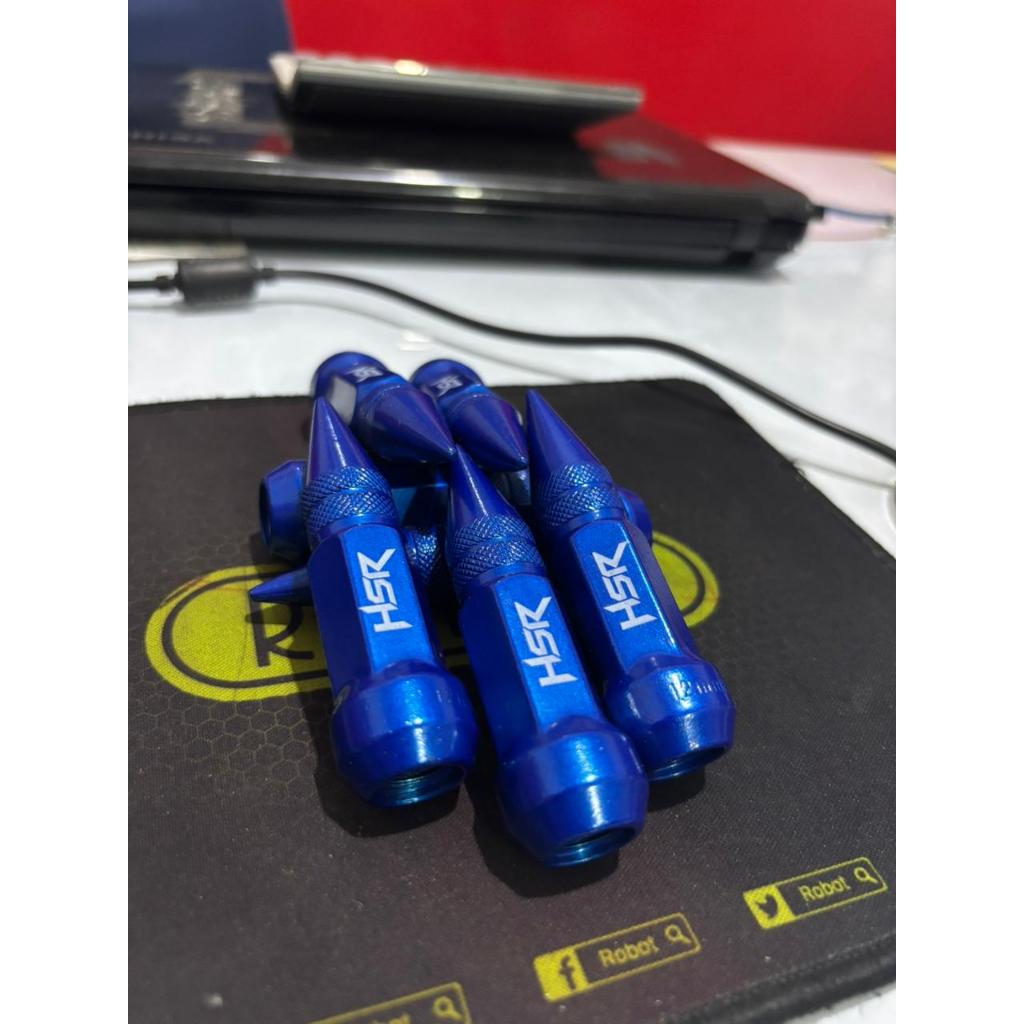 Mur Roda Variasi Hsr Biru Universal Buat Mobil 20biji