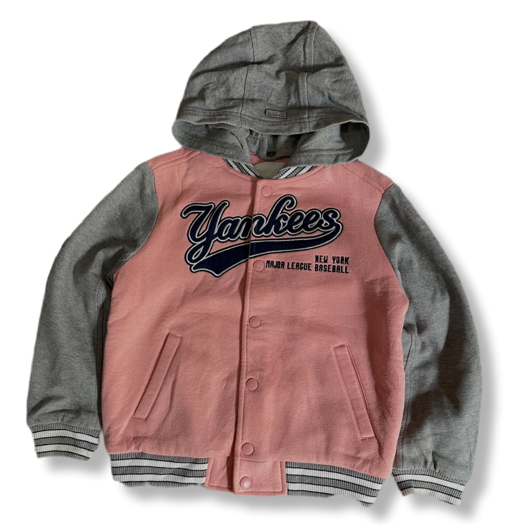MLB NY YANKEES KIDS VARSITY HOODIE JACKET | OUTERWEAR | JAKET ANAK | JSNG 2