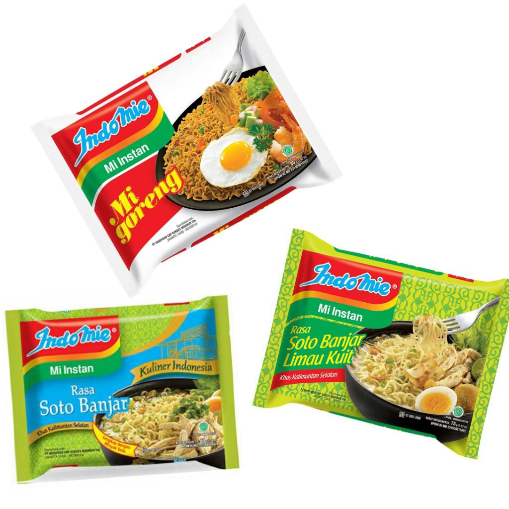 KALSEL - MIE INSTAN - MIE INDOMIE - INDOMIE GORENG - INDOMIE SOTO BANJAR