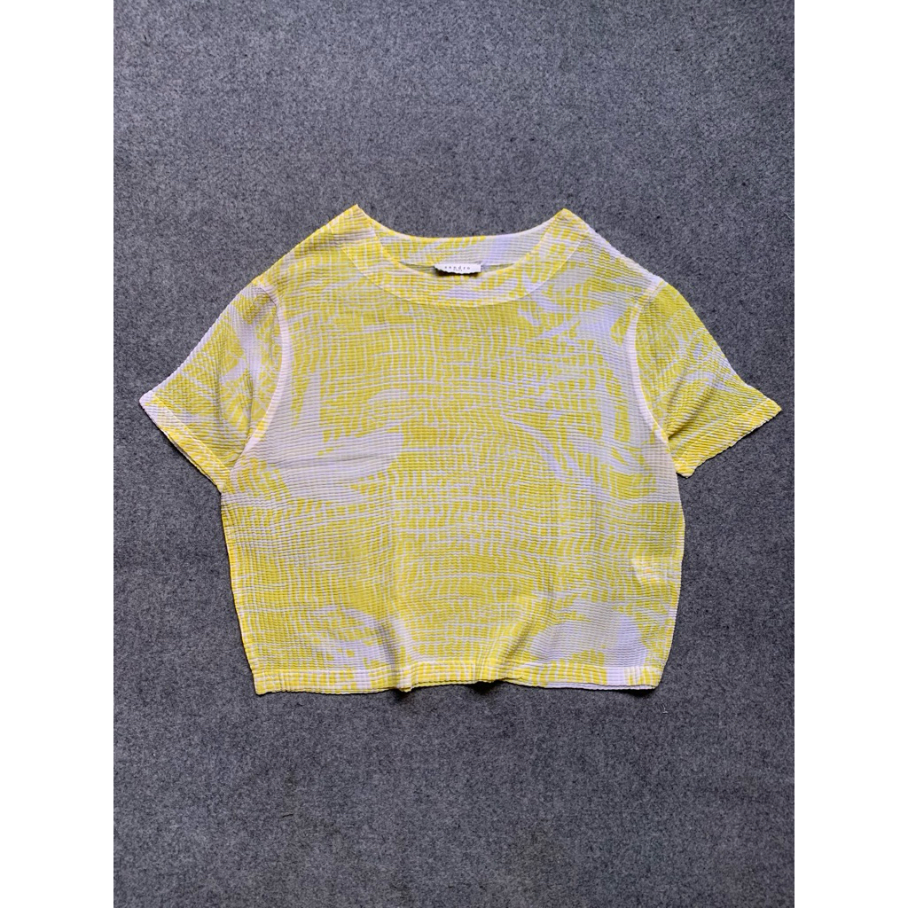 Sandro paris pleats tee