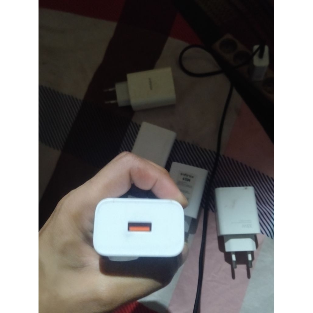 adaptor charger ORI Infinix 45watt