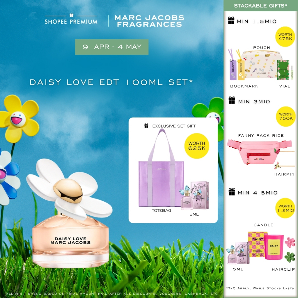 Marc Jacobs Daisy Love EDT Spray - Parfum Wanita