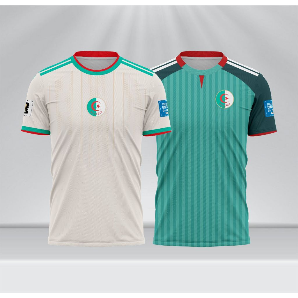 Jersey Aljazair Piala Dunia 2026 Home Away Algeria