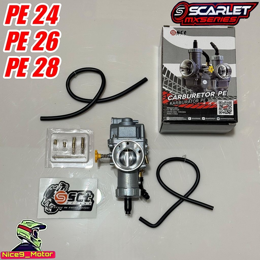 KARBURATOR SCARLET RACING KARBU PE 24 26 28 SCARLET RACING ORIGINAL
