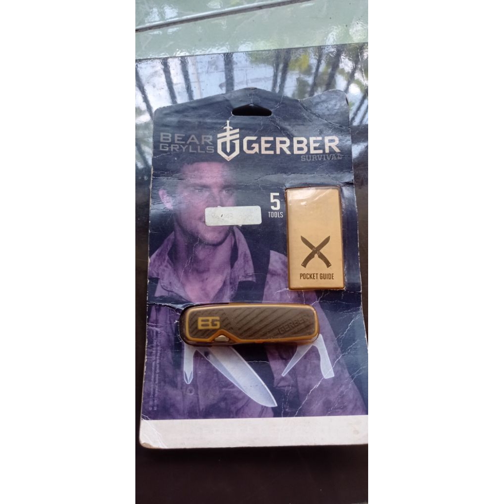 Gerber  Bear Grylls pocket tool  NOS dalam kemasan Blister