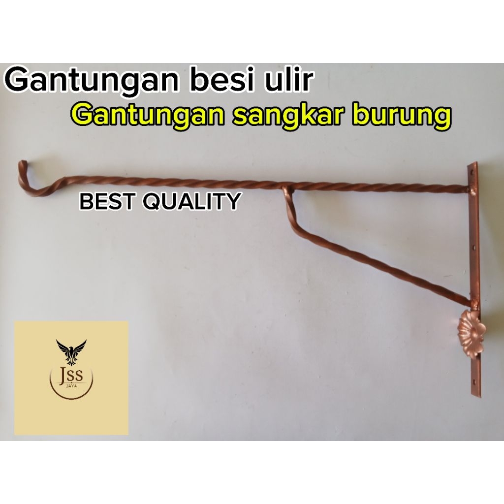 gantungan sangkar burung/gantungan besi multifungsi