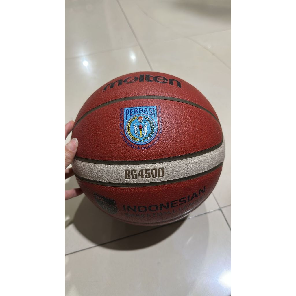SECOND bekas, jual bola basket molten dbl size 7 original ori