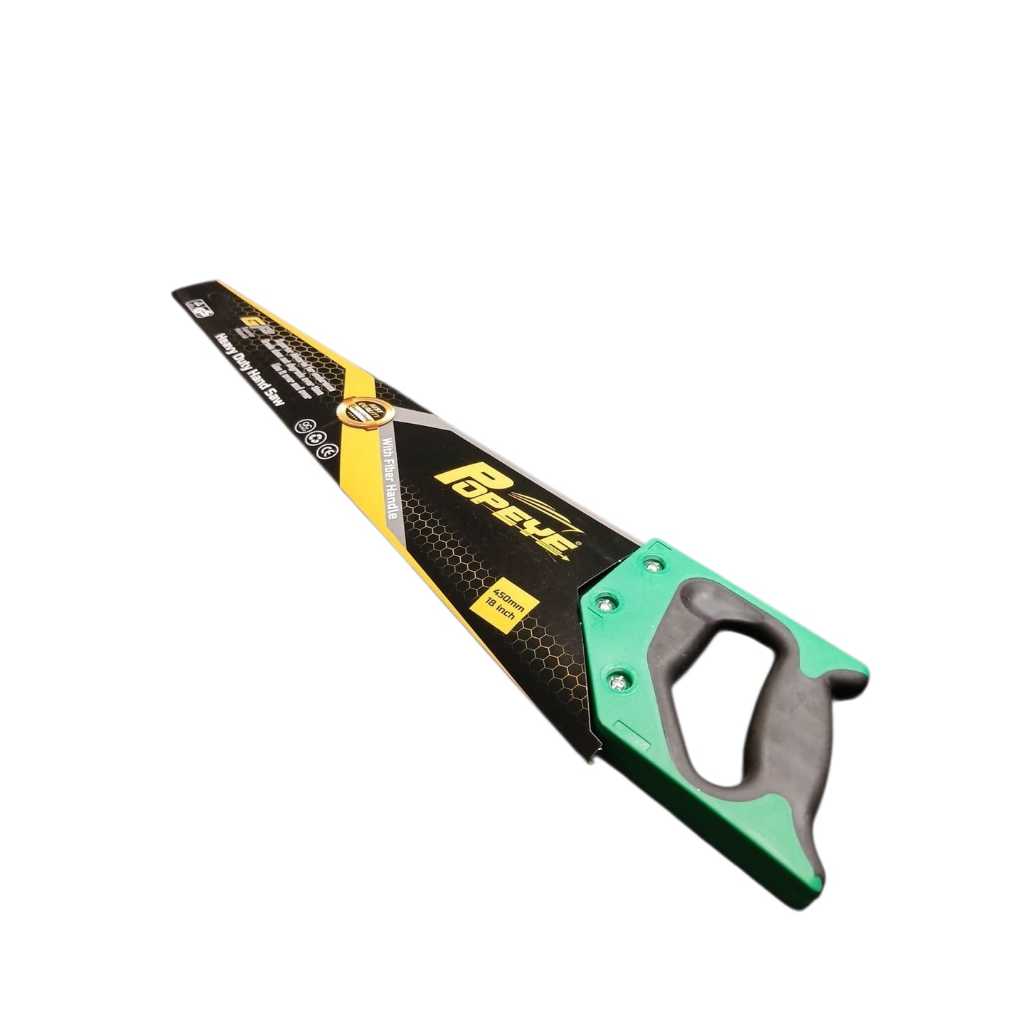 Gergaji Kayu LAFUMA 18 Inch - Gagang Karet Anti Slip, Presisi Potong, Nyaman Digunakan