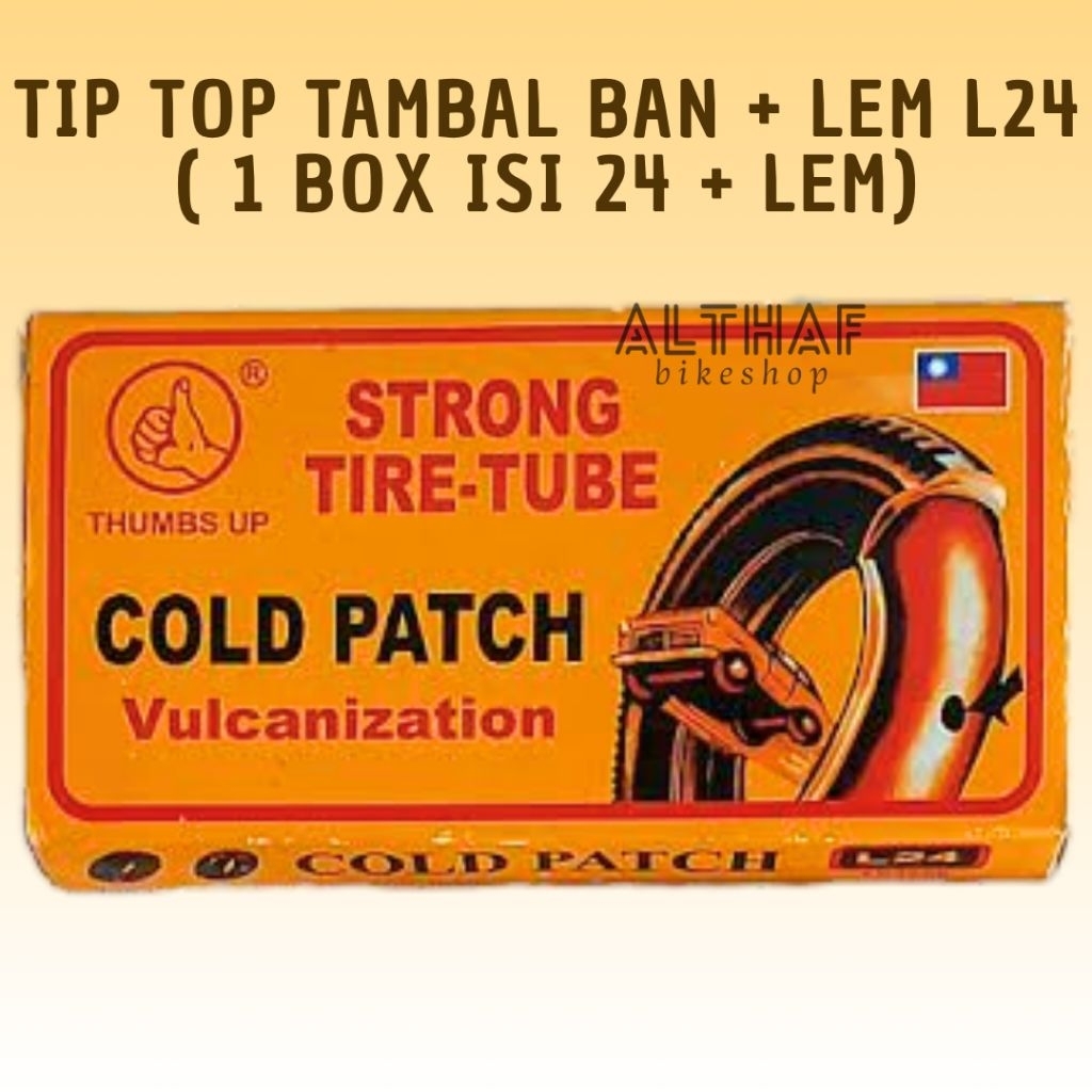 Tip Top Tambal Ban + Lem L24