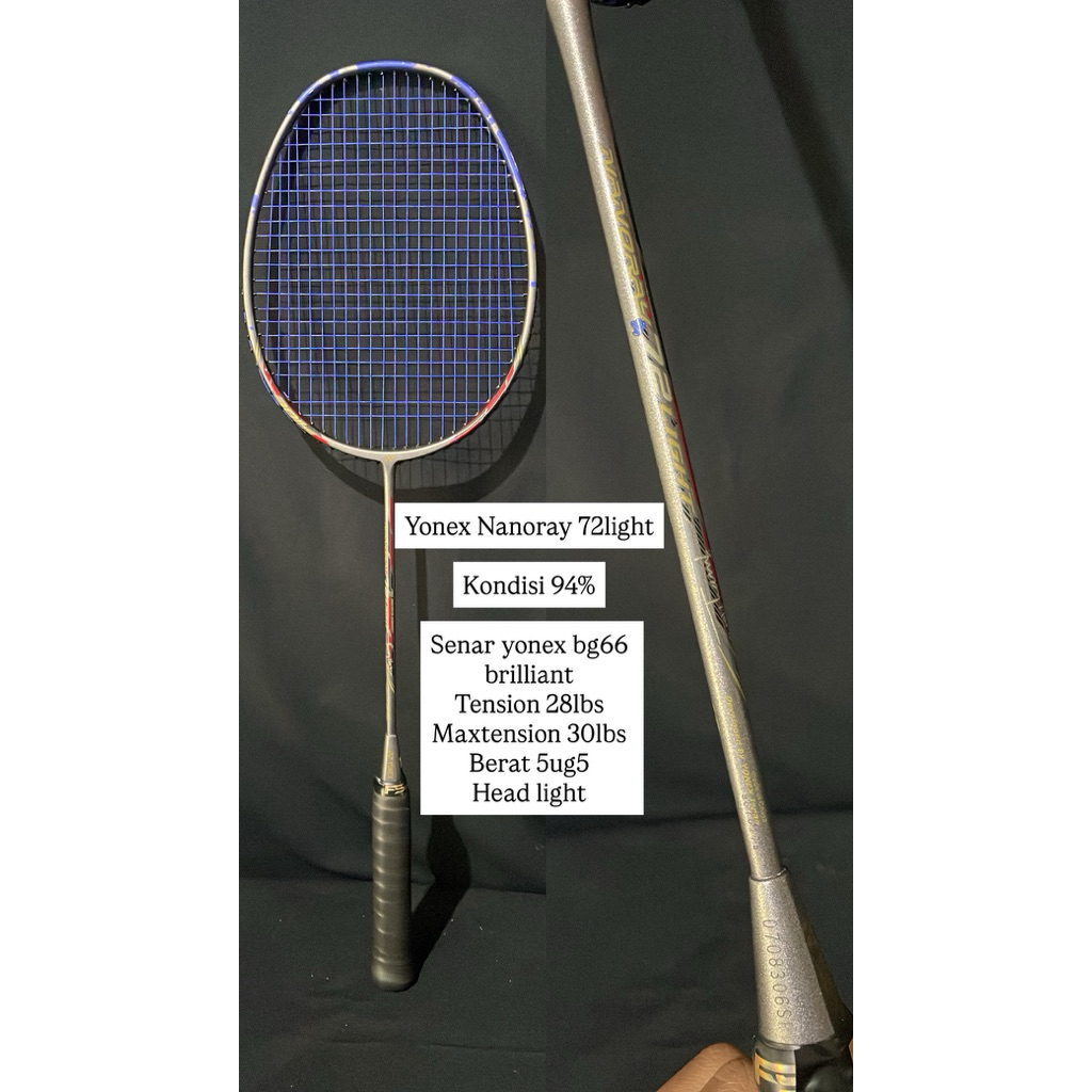 Yonex Nanoray 72light