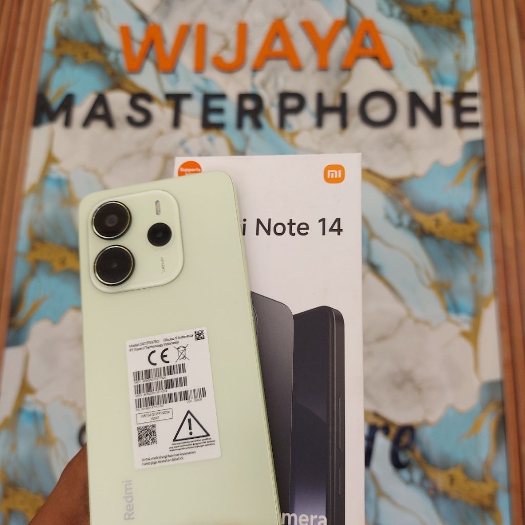 redmi note 14 4G  Ram 8GB Internal 256GB HP Second Seken Bekas Fullset [murah] hp murah
